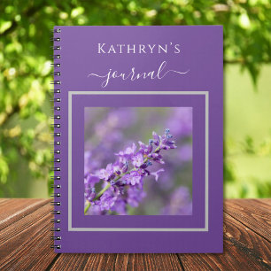 Cuaderno Portátil Lavender personalizado