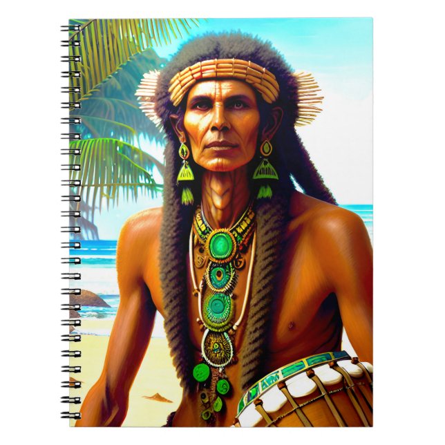 Cuaderno Portátil Lemurian Shaman (Frente)