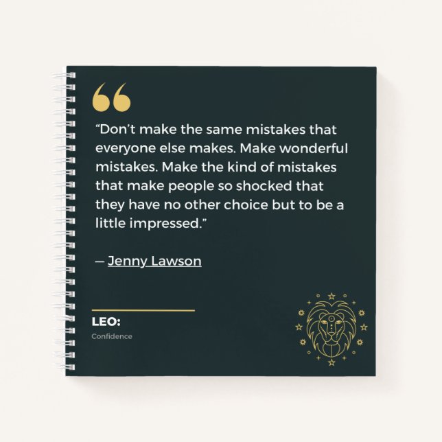 Cuaderno portátil LEO (Anverso)