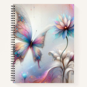 Cuaderno Portátil mágico de mariposa