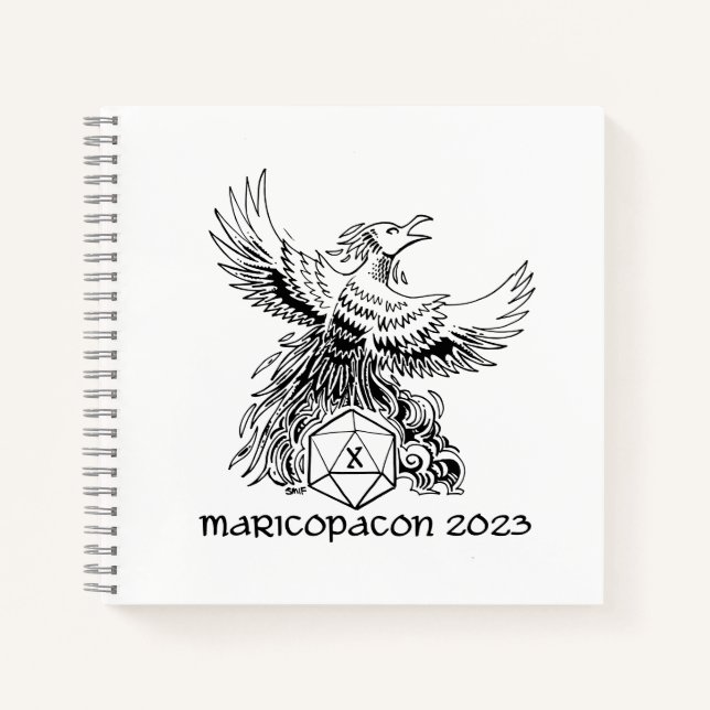 Cuaderno Portátil MaricopaCon 2023 (edición Dan Smith) (Anverso)