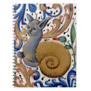 Cuaderno Portátil medieval de snail-cat