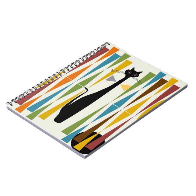 Cuaderno Portátil MidMod Art Cat 2 (Lado Izquierdo)