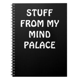 Cuaderno Portátil MIND PALACE inspirado en Sherlock