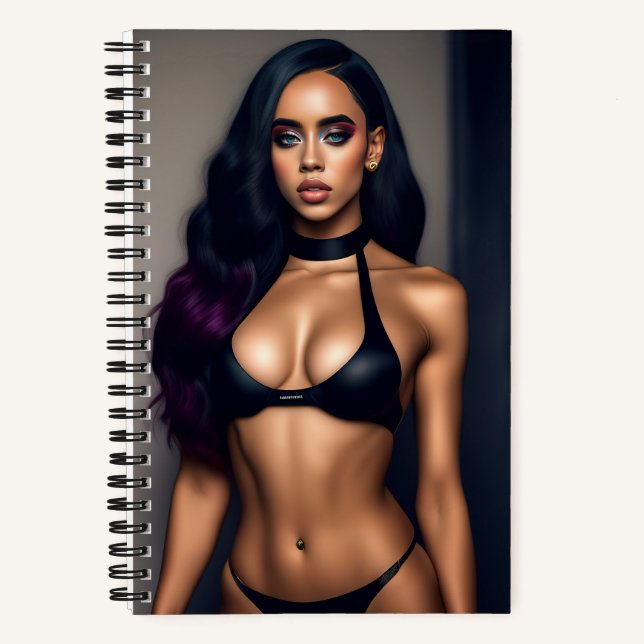 Cuaderno Portátil modelo de veneno negro (Anverso)