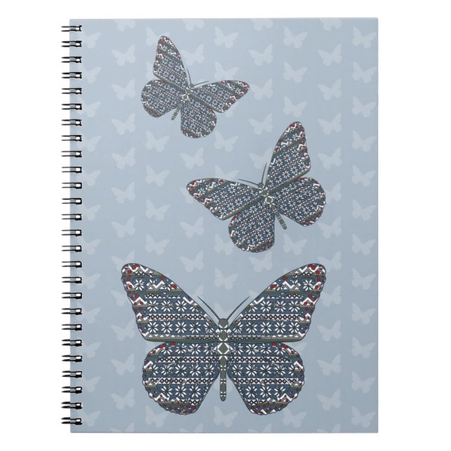 Cuaderno Portátil monarca nórdica (Frente)
