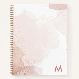 Cuaderno Portátil monograma moderno