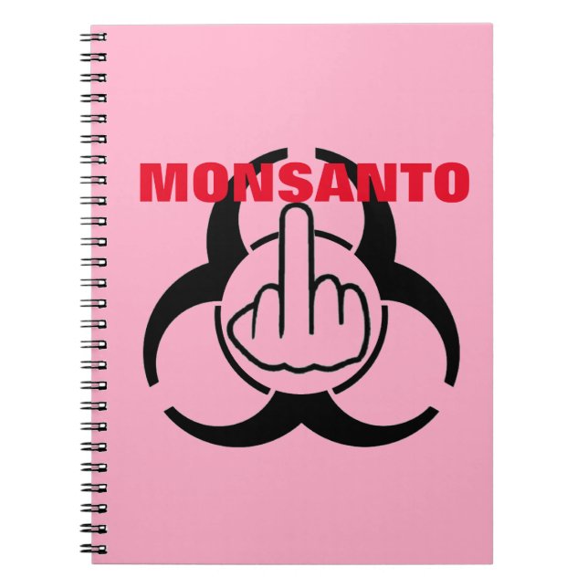 Cuaderno Portátil Monsanto Bio Hazard Flip (Frente)