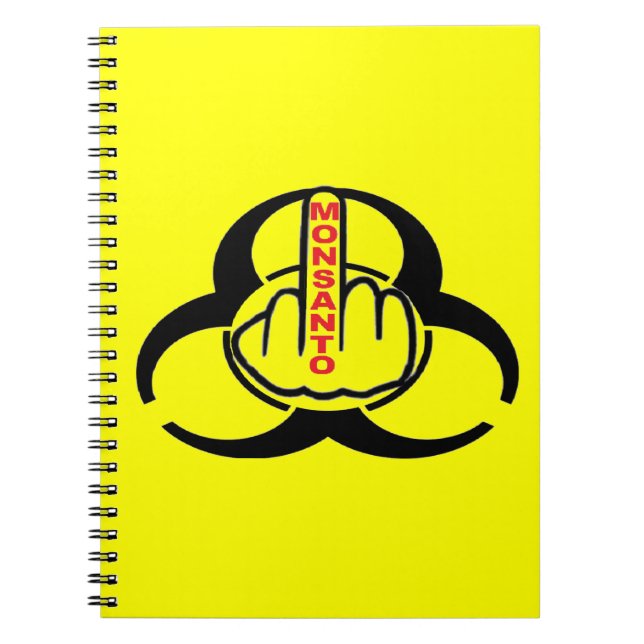 Cuaderno Portátil Monsanto Bio Hazard Flip (Frente)