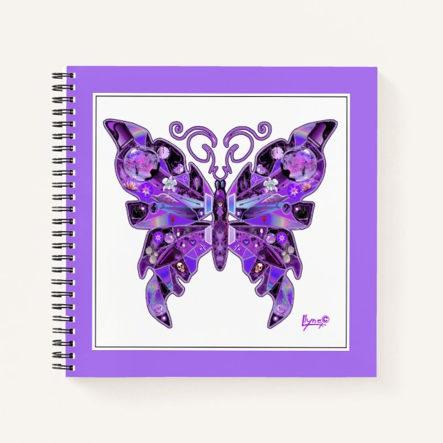 Cuaderno Portátil Morple Butterfly 31 (Anverso)