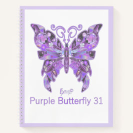 Cuaderno Portátil Morple Butterfly 31