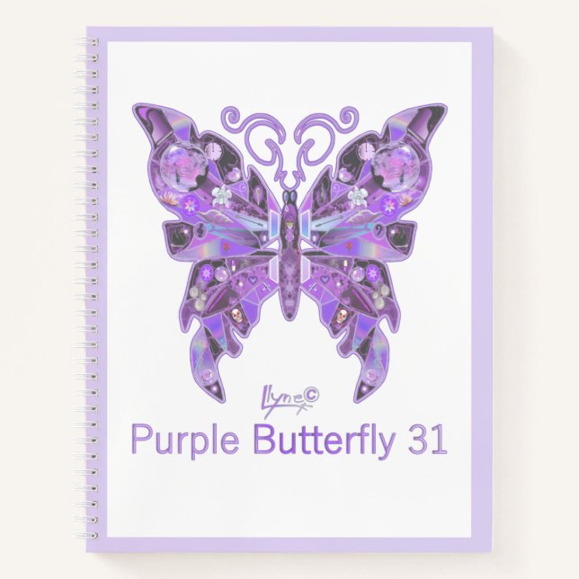 Cuaderno Portátil Morple Butterfly 31 (Anverso)