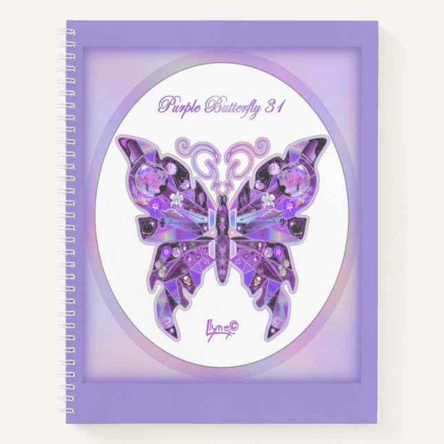 Cuaderno Portátil Morple Butterfly 31 (Anverso)