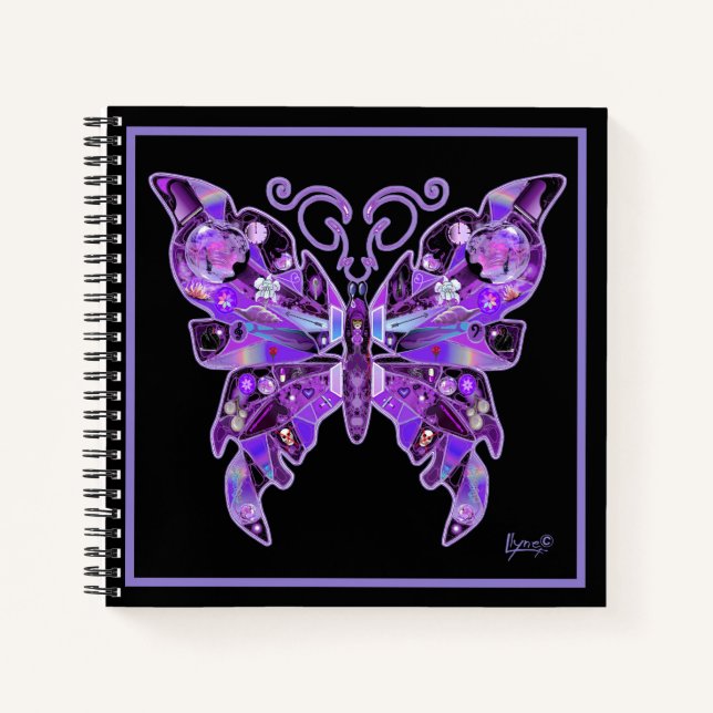 Cuaderno Portátil Morple Butterfly 31 (Anverso)