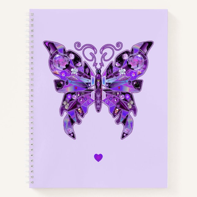 Cuaderno Portátil Morple Butterfly 31 (Anverso)