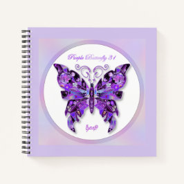 Cuaderno Portátil Morple Butterfly 31