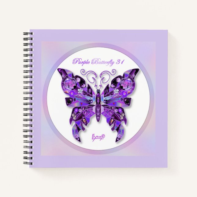 Cuaderno Portátil Morple Butterfly 31 (Anverso)