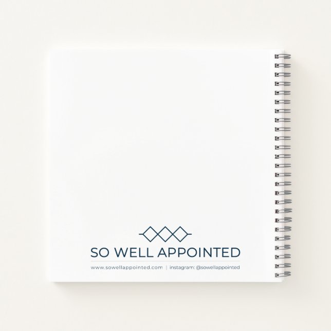 Cuaderno Portátil Muy Bien Designado (Reverso)