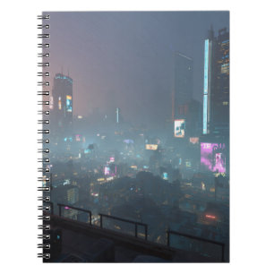 Cuaderno Portátil Neon Fog Cyber City