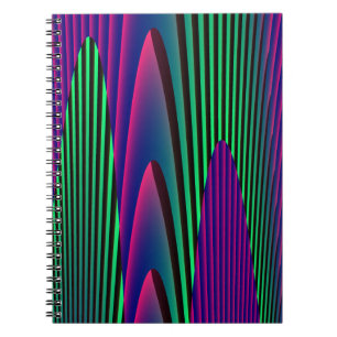 Cuaderno Portátil Neon Seas