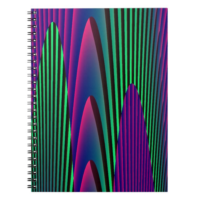 Cuaderno Portátil Neon Seas (Frente)
