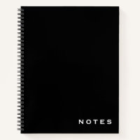 Portátil "Notes" profesional en blanco y negro