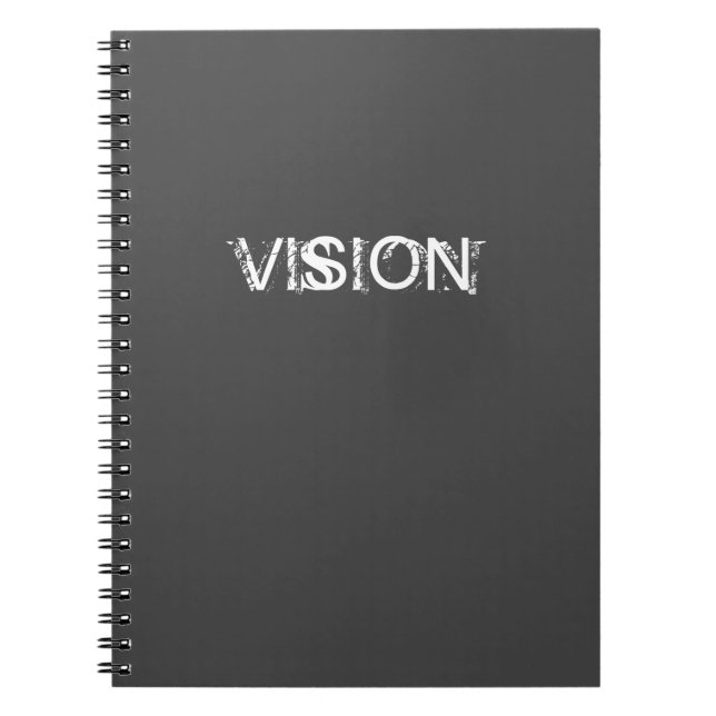 Cuaderno Portátil o diario de visión (Frente)