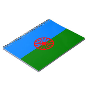 Cuaderno Portátil oficial de bandera gitana gitana oficial