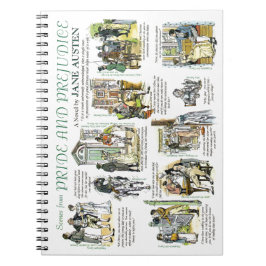 Cuaderno Portátil Orgullo y Prejuicio