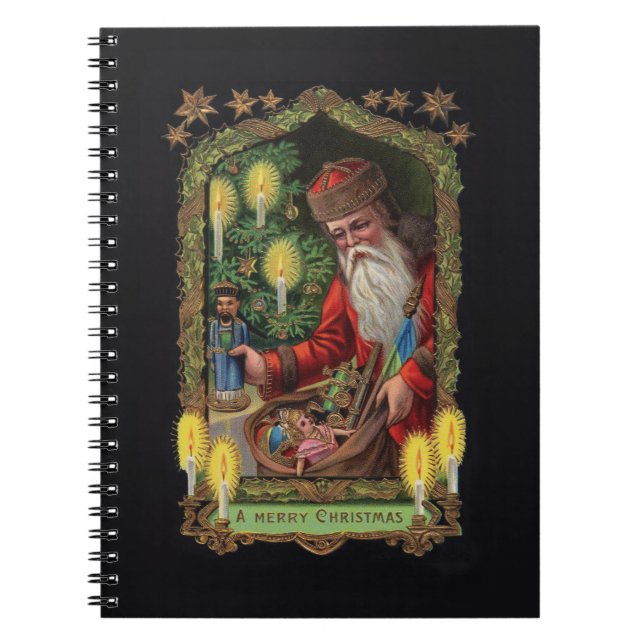 Cuaderno Portátil Orient Express Santa (Frente)