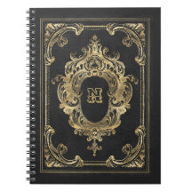 Portátil Ornate Black and Gold Frame
