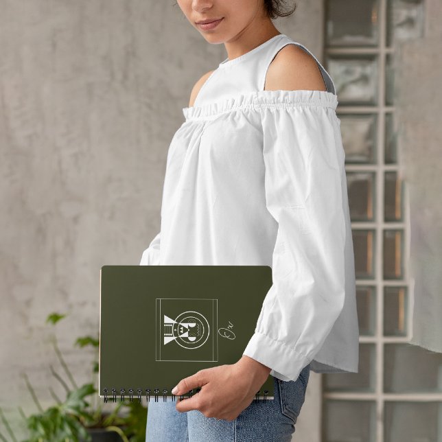 Cuaderno Portátil Ox Zodiac - Revista Animal Geométrico Ush (Subido por el creador)