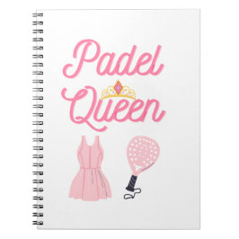 Cuaderno Portátil Padel Queen