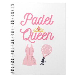Cuaderno Portátil Padel Queen