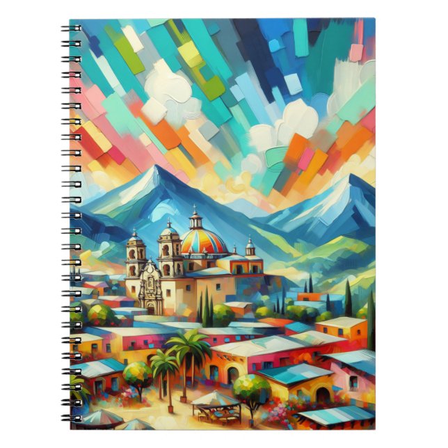 Cuaderno Portátil Paisaje Mexicano (Frente)