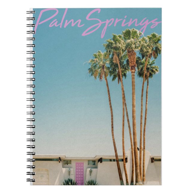 Cuaderno Portátil Palm Springs (Frente)