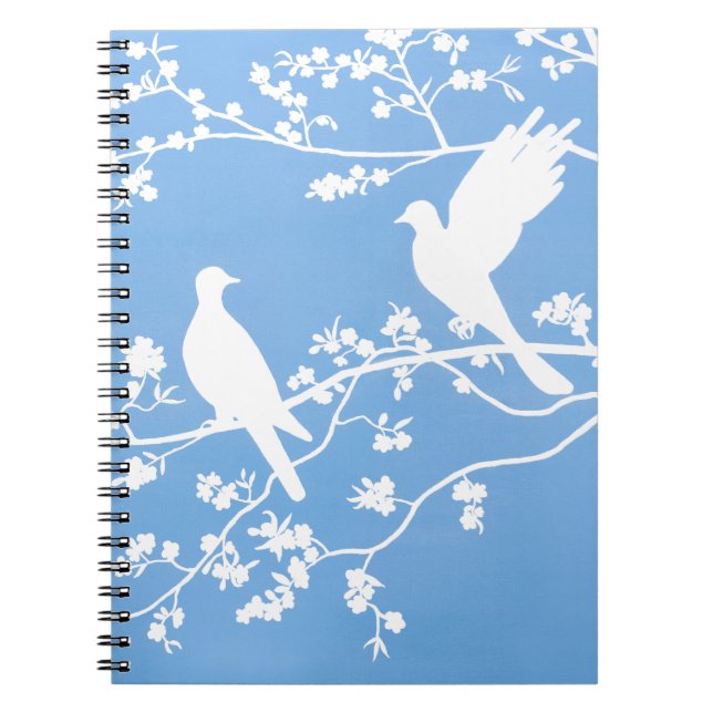 Cuaderno Portátil - Palomas de China (Frente)