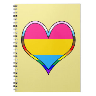 Cuaderno Portátil Pan Pride Heart
