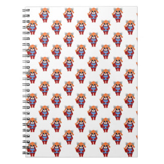 Cuaderno Portátil Panda Shy Fingers