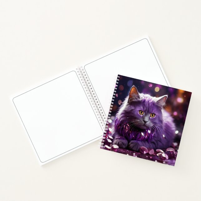 Cuaderno Portátil para amantes del gato (Interior)