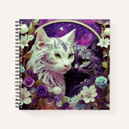 Cuaderno Portátil para amantes del gato