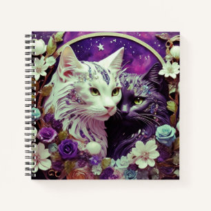 Cuaderno Portátil para amantes del gato