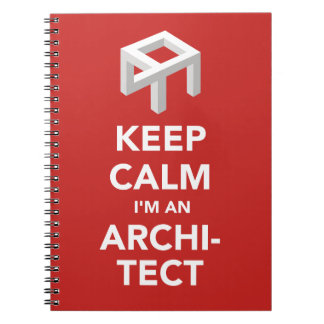 Cuaderno Portátil para arquitecto humorístico