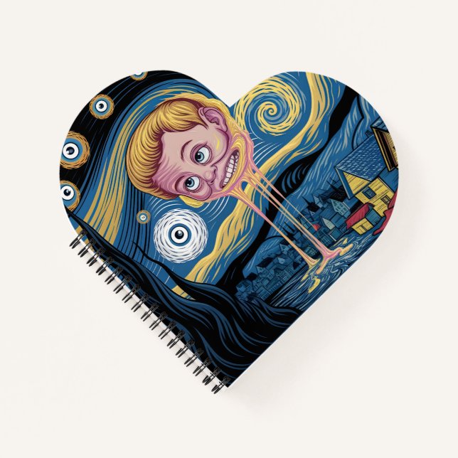 Cuaderno Portátil para detectar emociones cósmicas (Anverso)