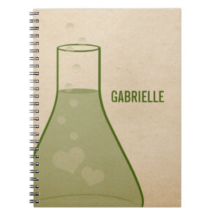 Cuaderno Portátil para el Beaker caprichoso, verde