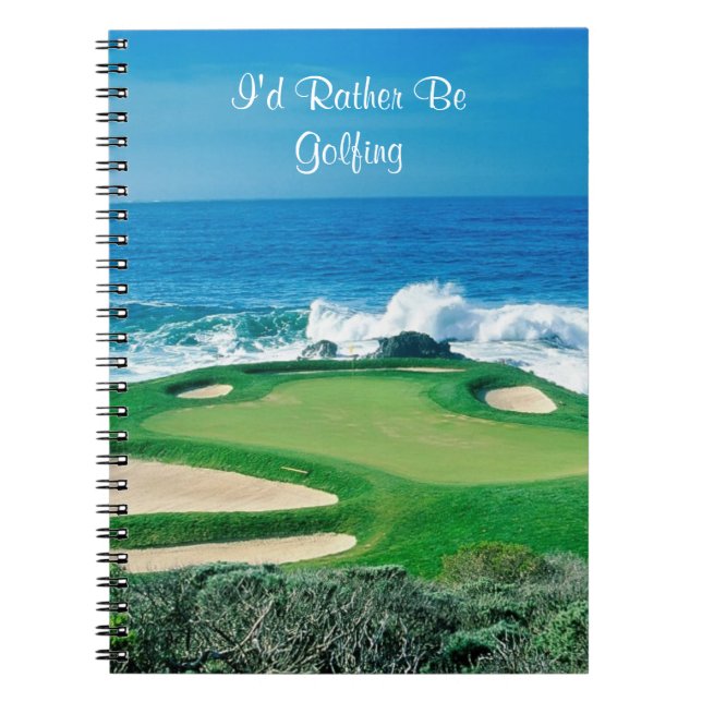 Cuaderno Portátil para el campo de golf para portátiles (Frente)