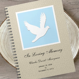 Cuaderno Portátil para el libro de invitados conmemorativo 