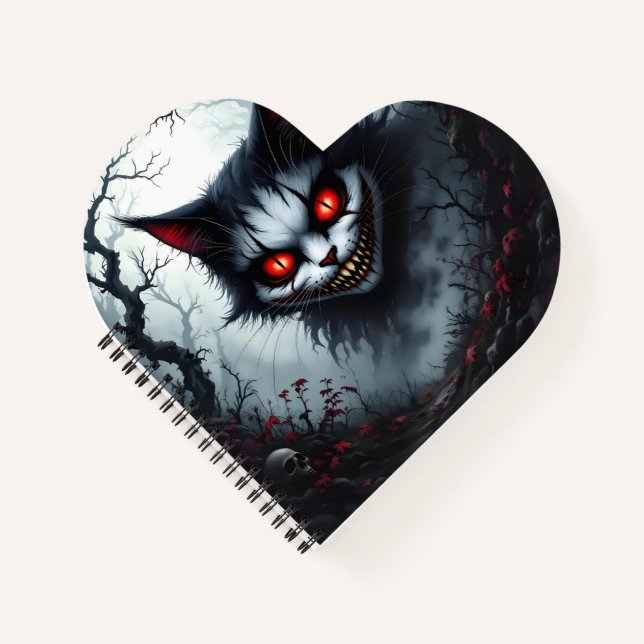 Cuaderno Portátil para gato malvado (Anverso)