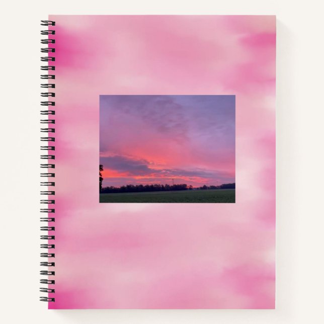 Cuaderno Portátil para nubes de golosinas (Anverso)