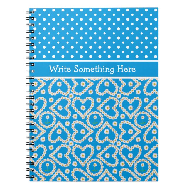 Cuaderno Portátil para personalizar: polacos, daisychains,  (Frente)